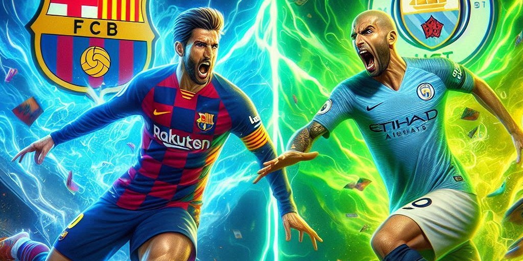 Barcelona vs Man City: Spannende Voetbalwedstrijd Wereldklasse